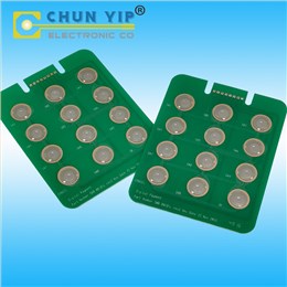 pcb组合金属弹片薄膜开关