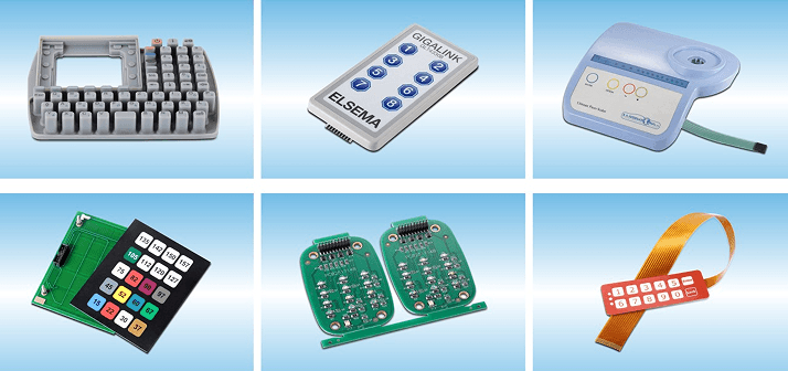 FPC/PCB/Rubber key 薄膜开关组合产品