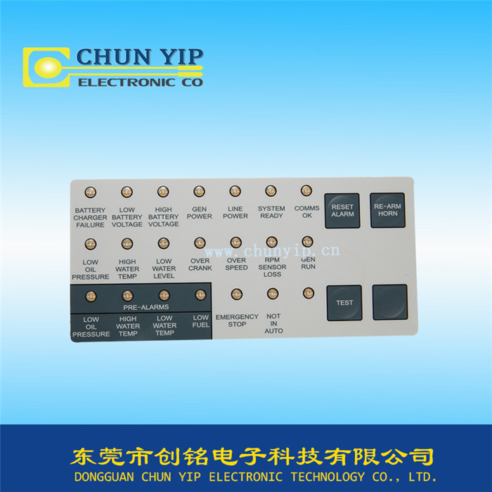 LED指示灯薄膜开关