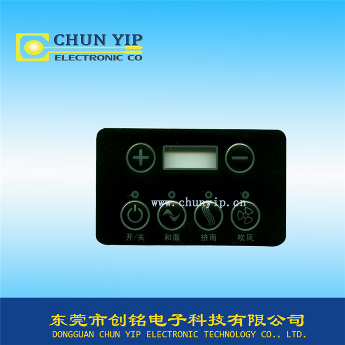 按键操控仪器薄膜开关