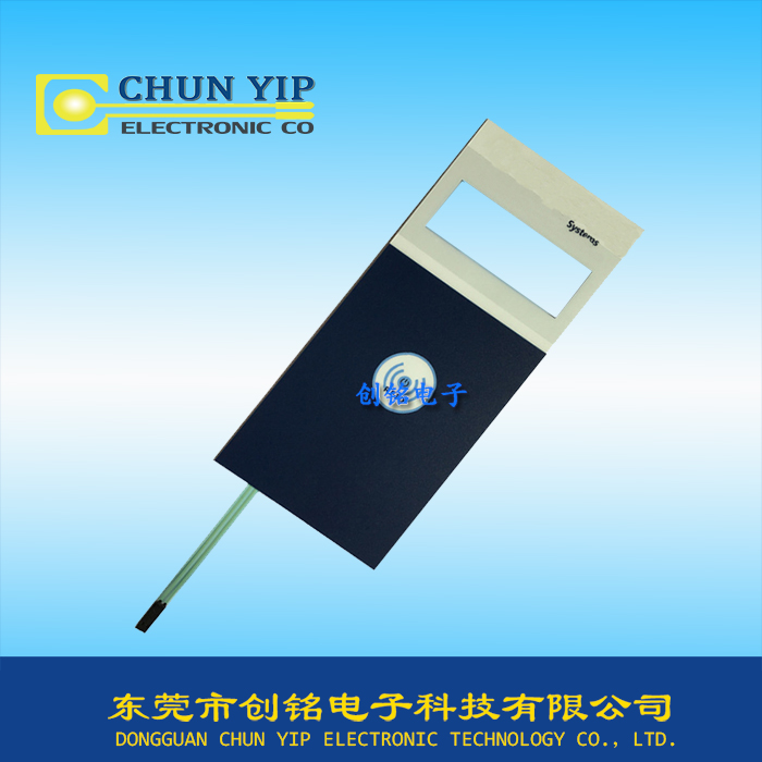 单按键窗口操控薄膜开关